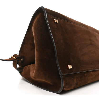 The Row Suede Soft Margaux 15 Mocha 8 of 10