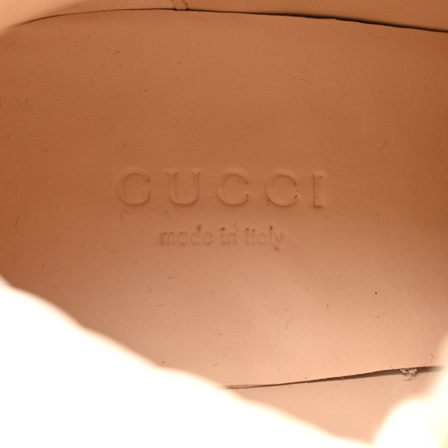 Gucci Calfskin GG Supreme Monogram Nappa Quilted Lace Up Ankle Boots 36.5 Mystic White Beige 7 of 9