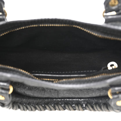Balenciaga Agneau Giant 12 Gold Hardware Mini City Gris Fossile 6 of 11