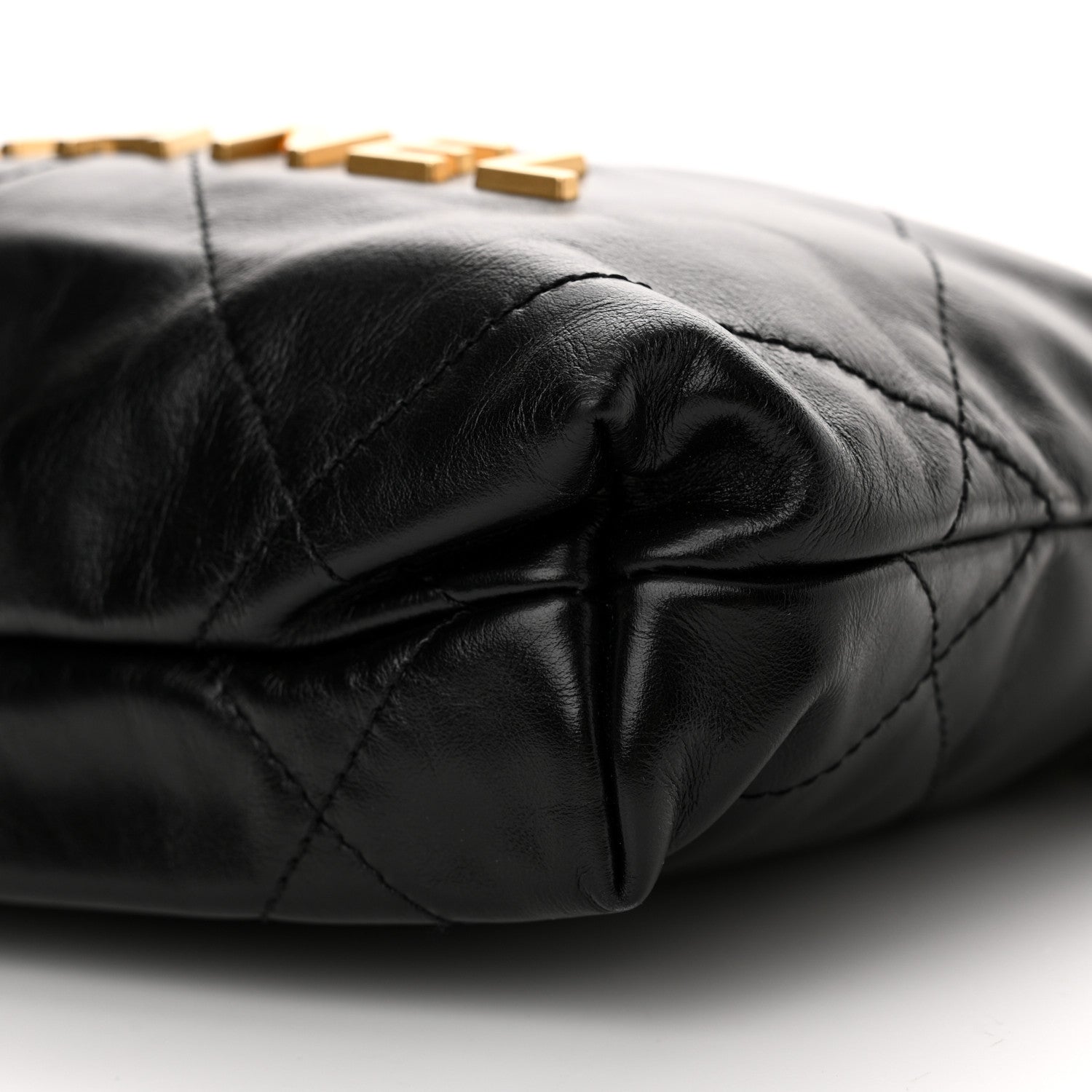 Chanel Shiny Calfskin Quilted Mini Chanel 22 Black 10 of 10