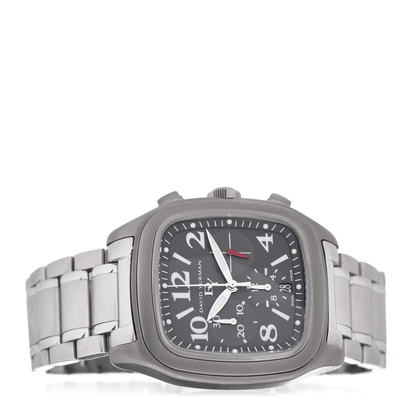 Titanium 41mm Belmont Chronograph Automatic Watch Grey