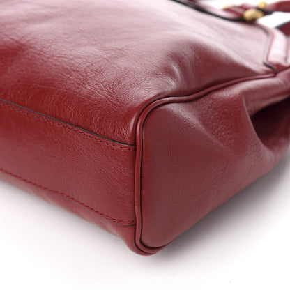 Gucci Calfskin Large Re(Belle) Top Handle Bag Red 9 of 9
