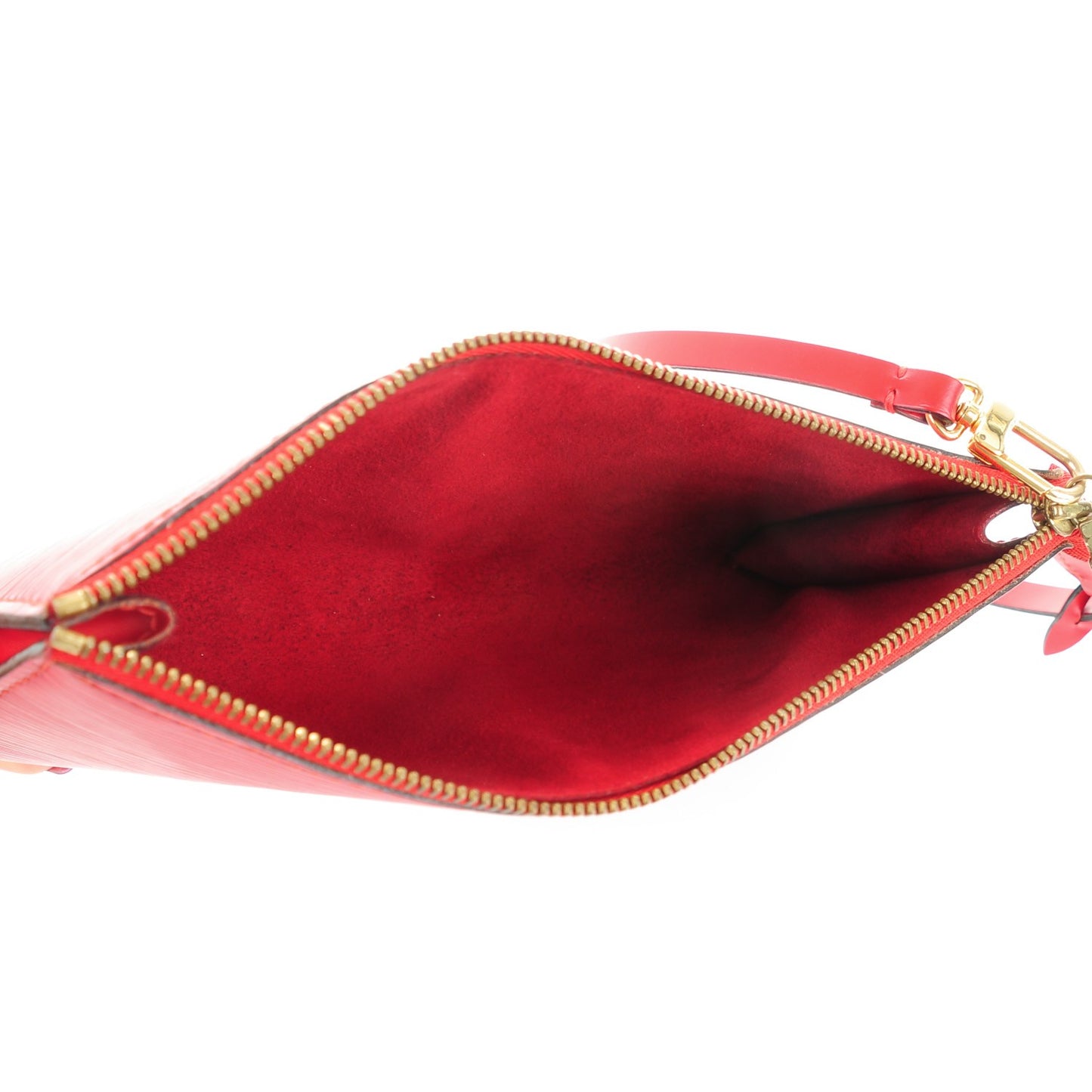 Epi Pochette Accessories 21 Castillan Red