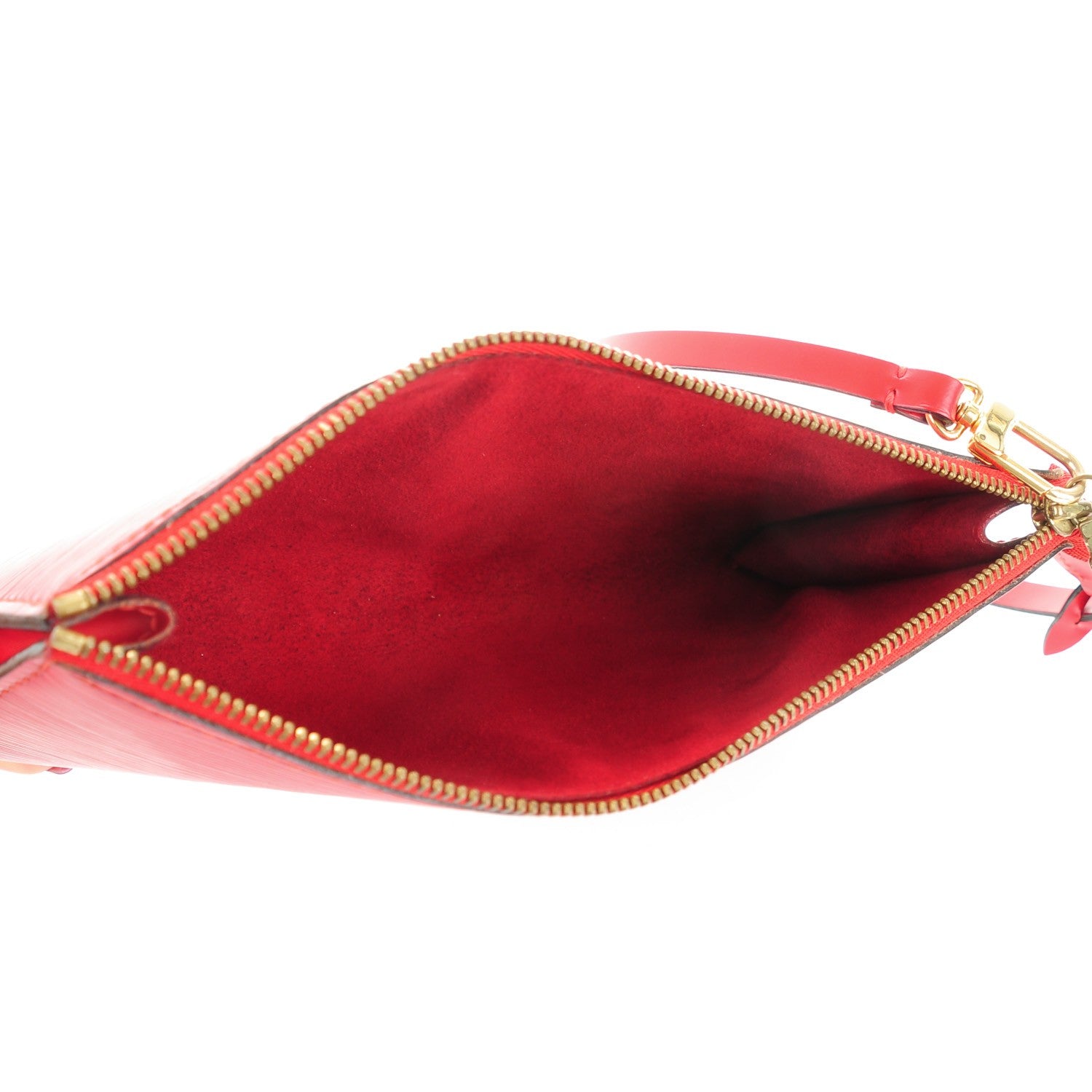 Louis Vuitton Epi Pochette Accessories 21 Castillan Red 5 of 7