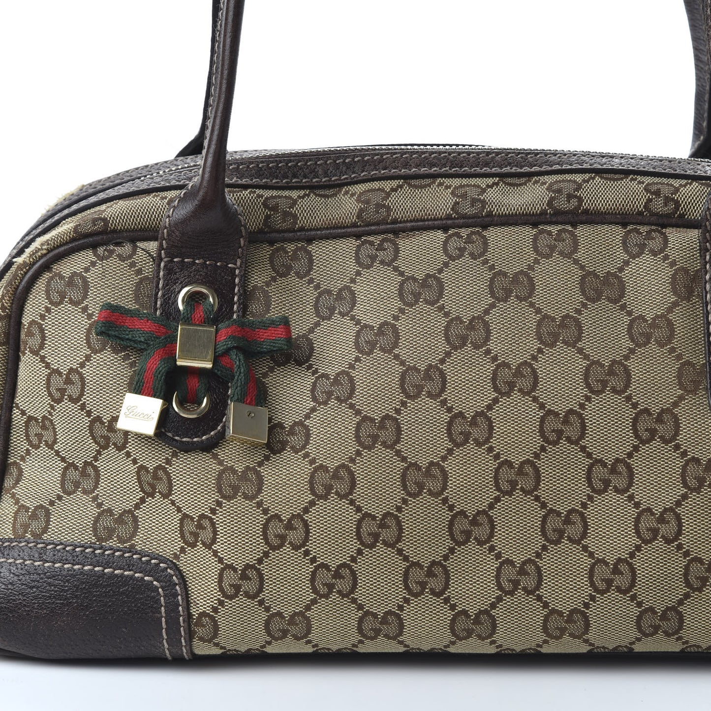 Monogram Small Princy Satchel Dark Brown