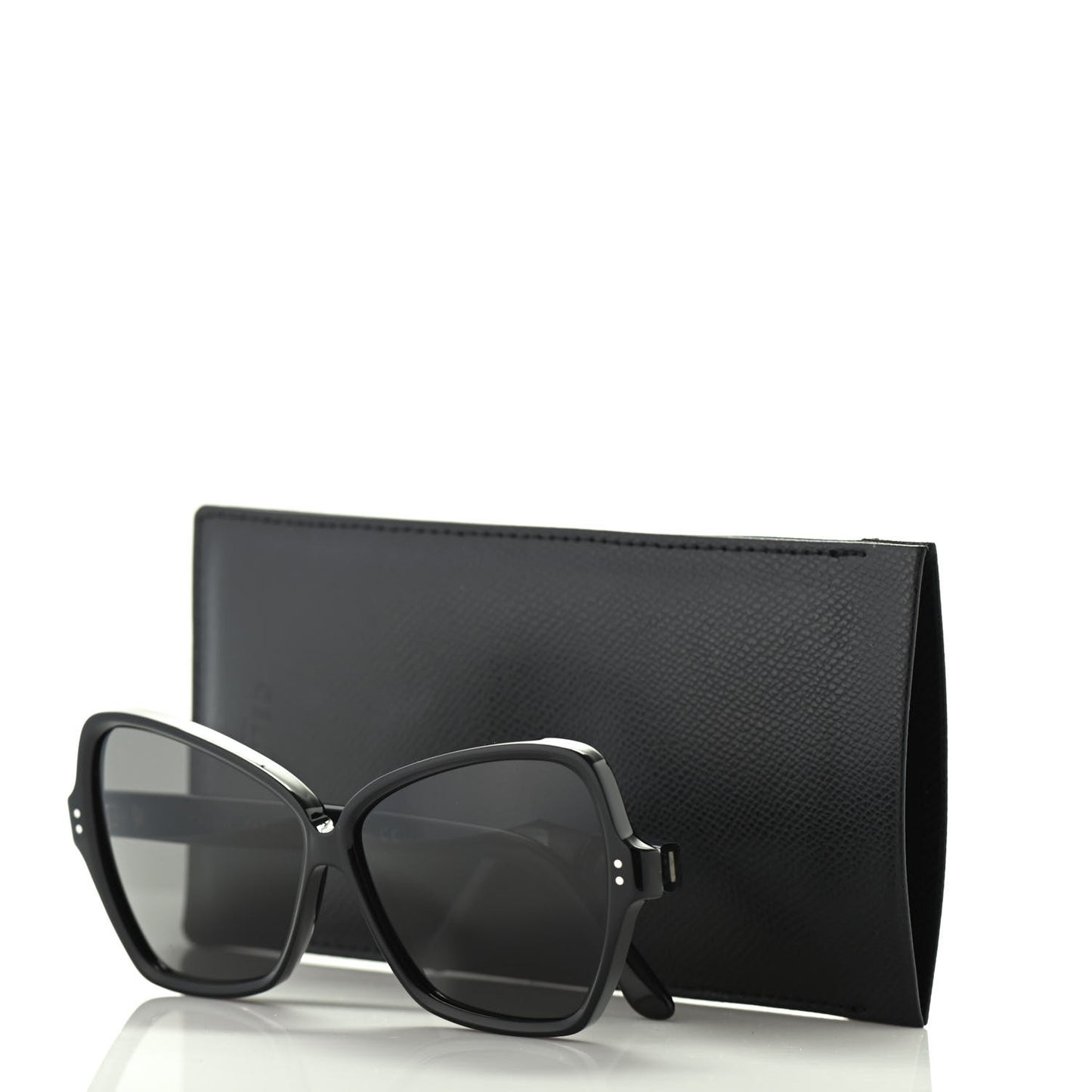 Acetate Butterfly Sunglasses CL40064I Black
