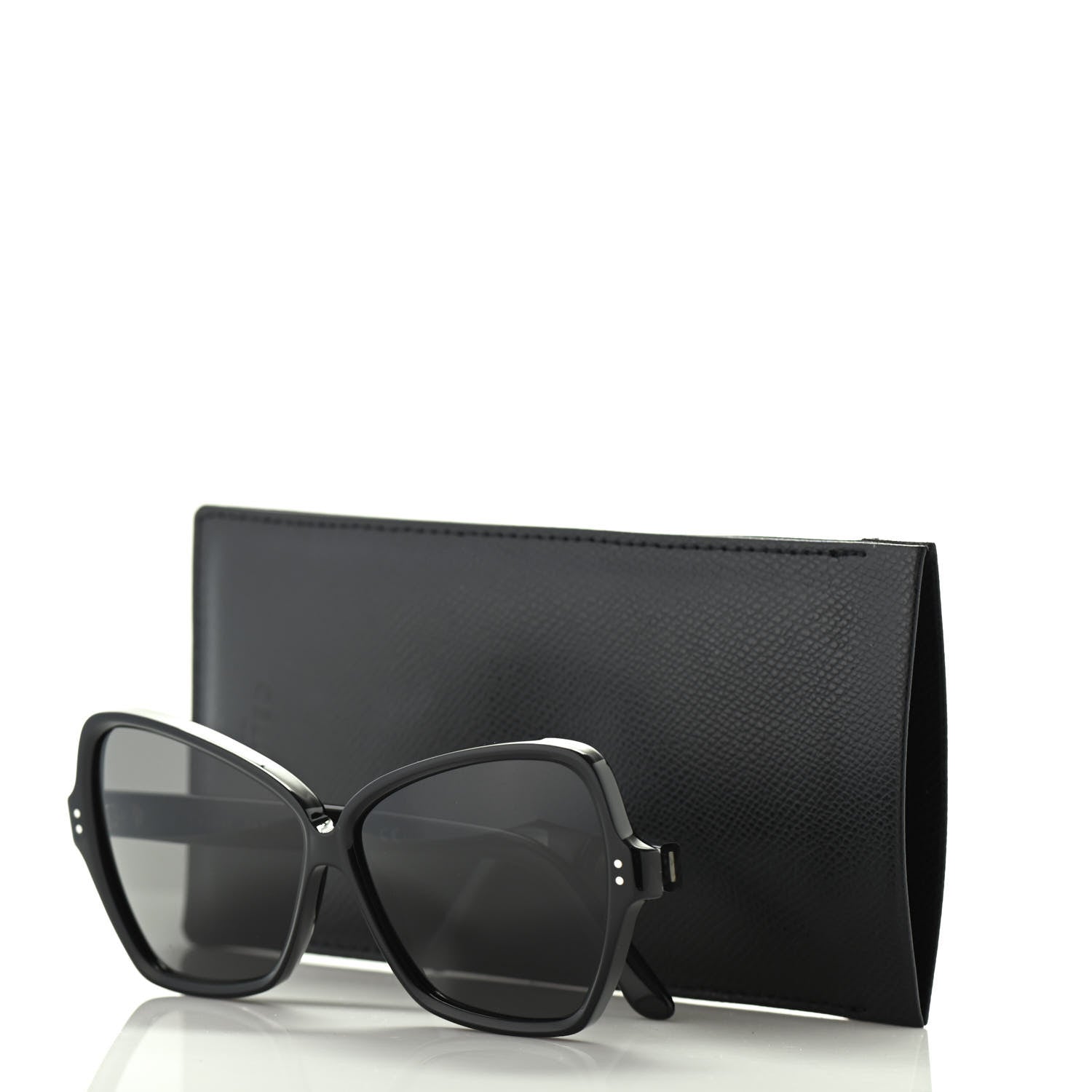 Celine Acetate Butterfly Sunglasses CL40064I Black 7 of 7