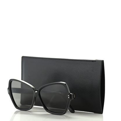 Celine Acetate Butterfly Sunglasses CL40064I Black 7 of 7