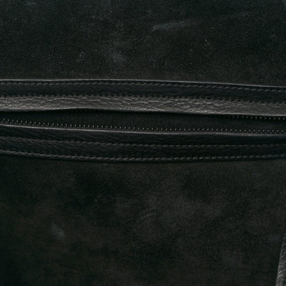 Celine Supple Calfskin Medium Phantom Luggage Black 7 of 9