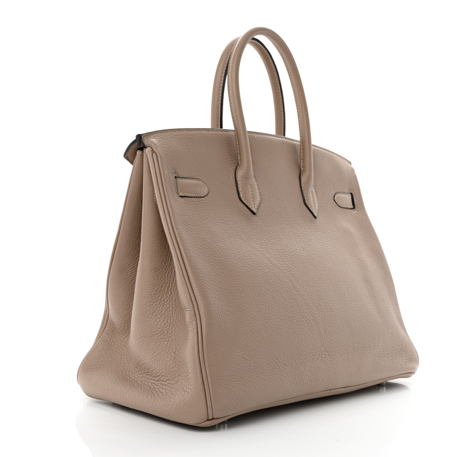Hermes Taurillon Clemence BIRKIN 35 Gris Tourterelle 2 of 10