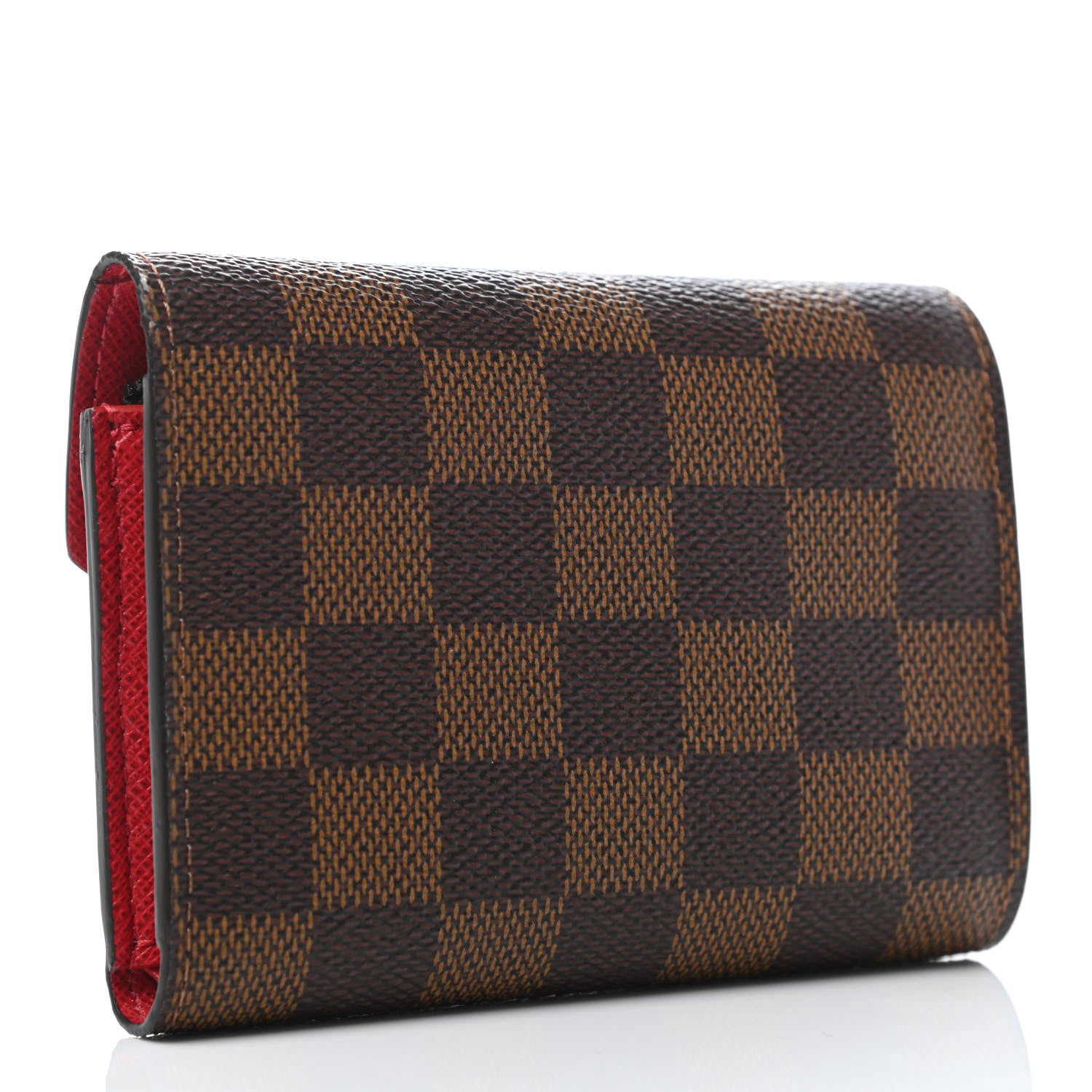 Louis Vuitton Damier Ebene Victorine Wallet Cherry 2 of 4