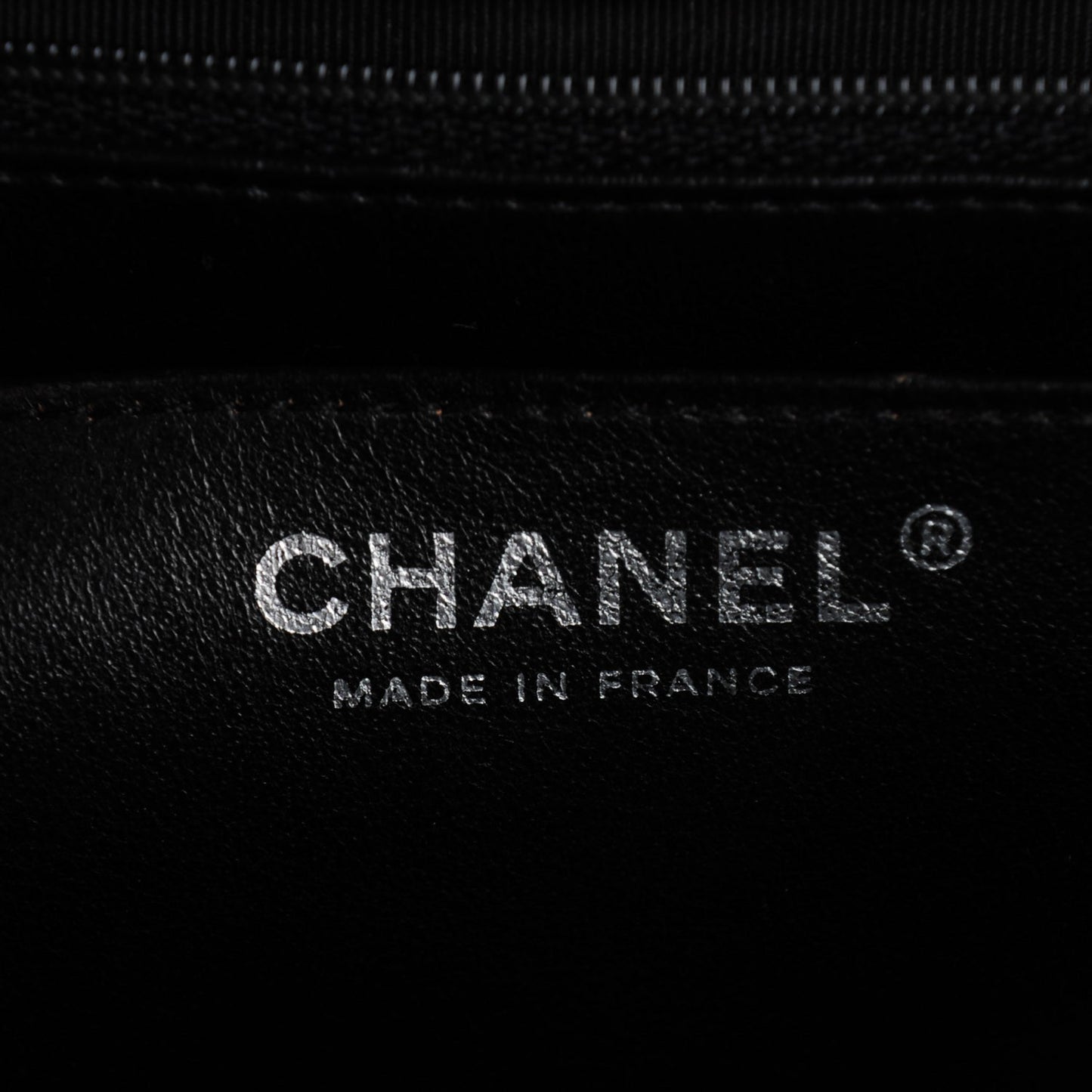Distressed Patent Quilted Jumbo Single Flap Black