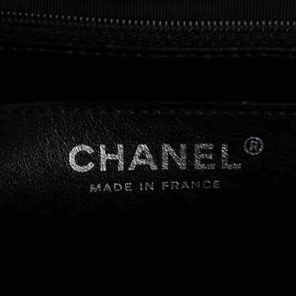 Chanel Distressed Patent Quilted Jumbo Single Flap Black 7 of 8