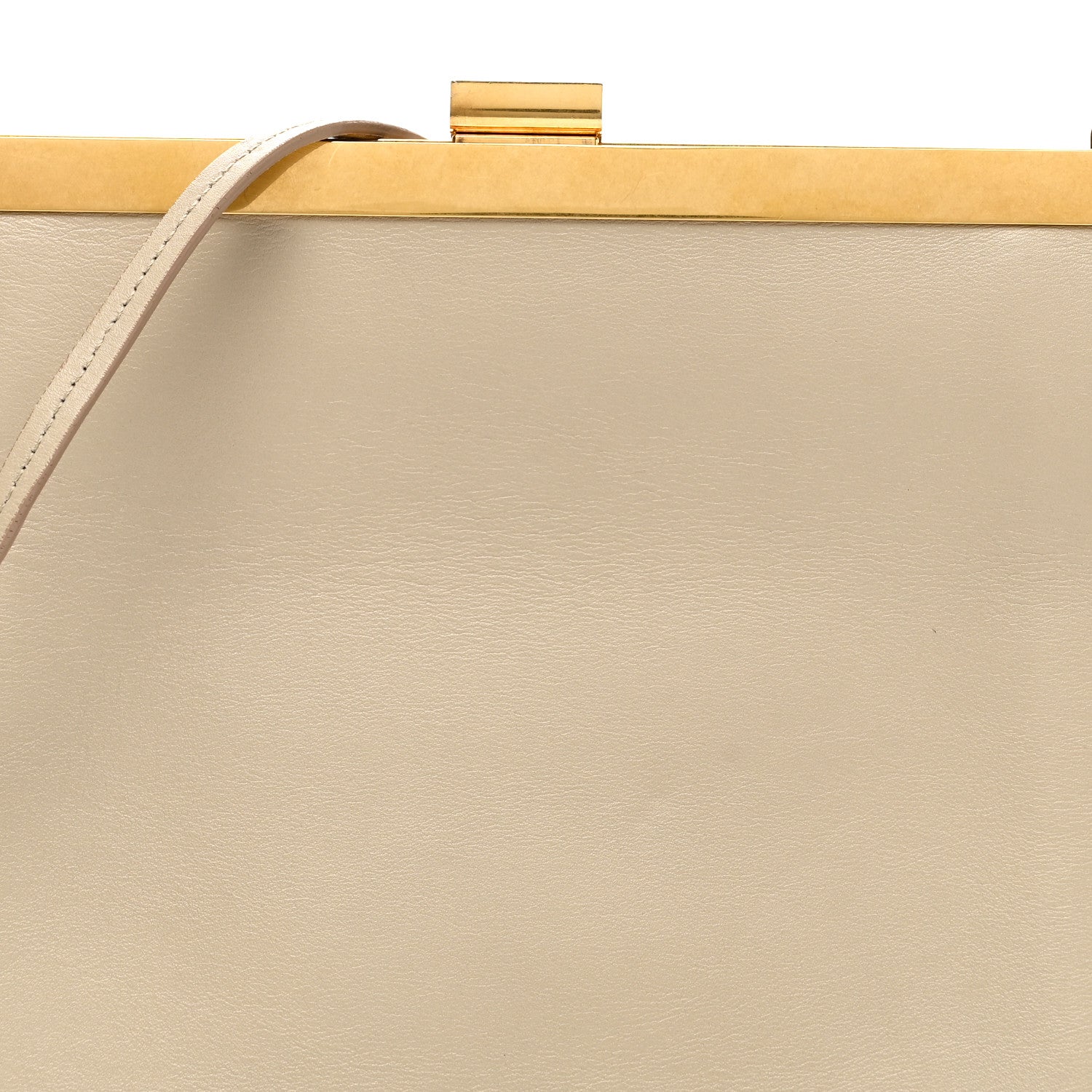 Celine Smooth Calfskin Mini Clasp Bag Beige 8 of 10