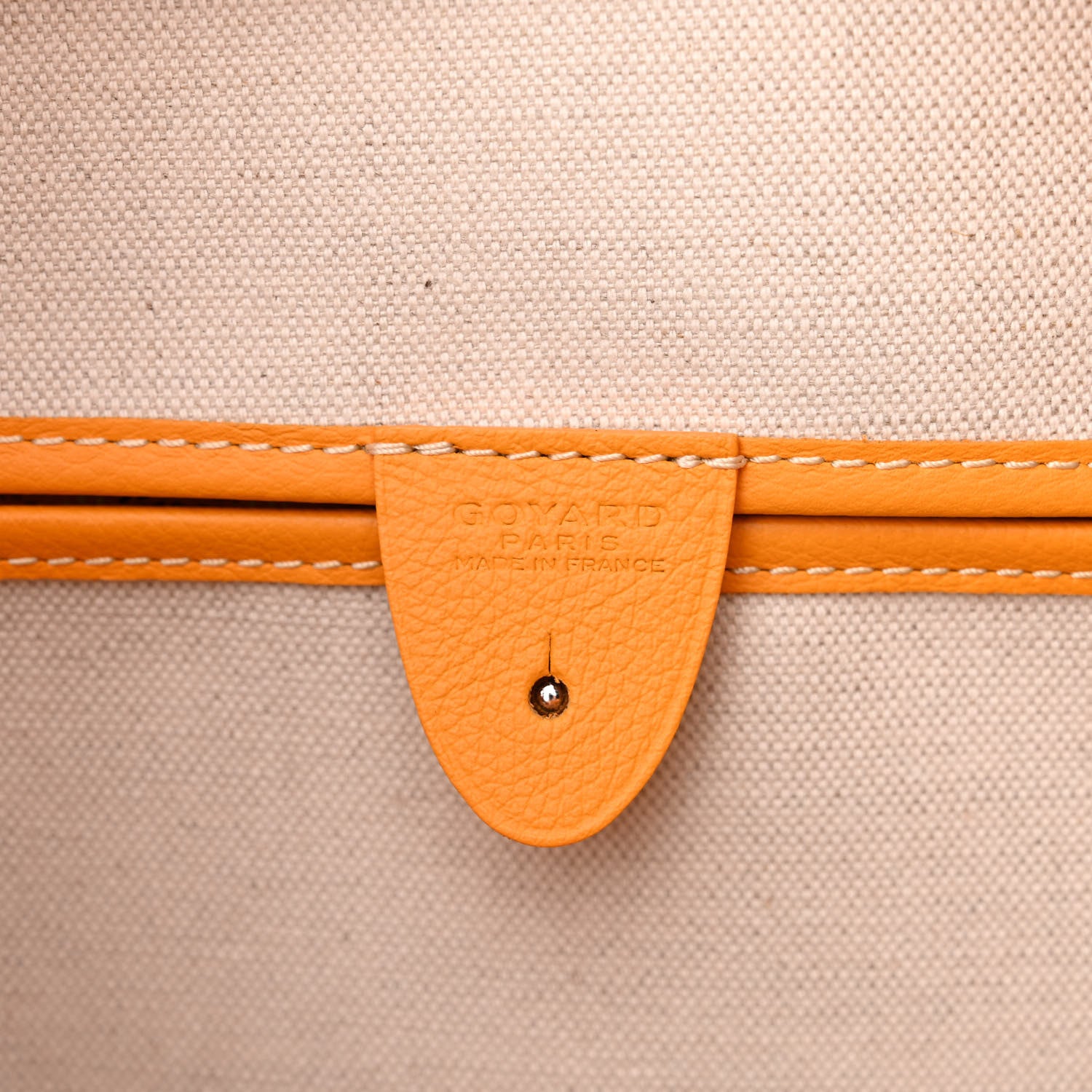 Goyard Goyardine Artois MM Yellow 6 of 10