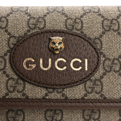 Gucci GG Supreme Monogram Neo Vintage Web Belt Bag Brown 8 of 11