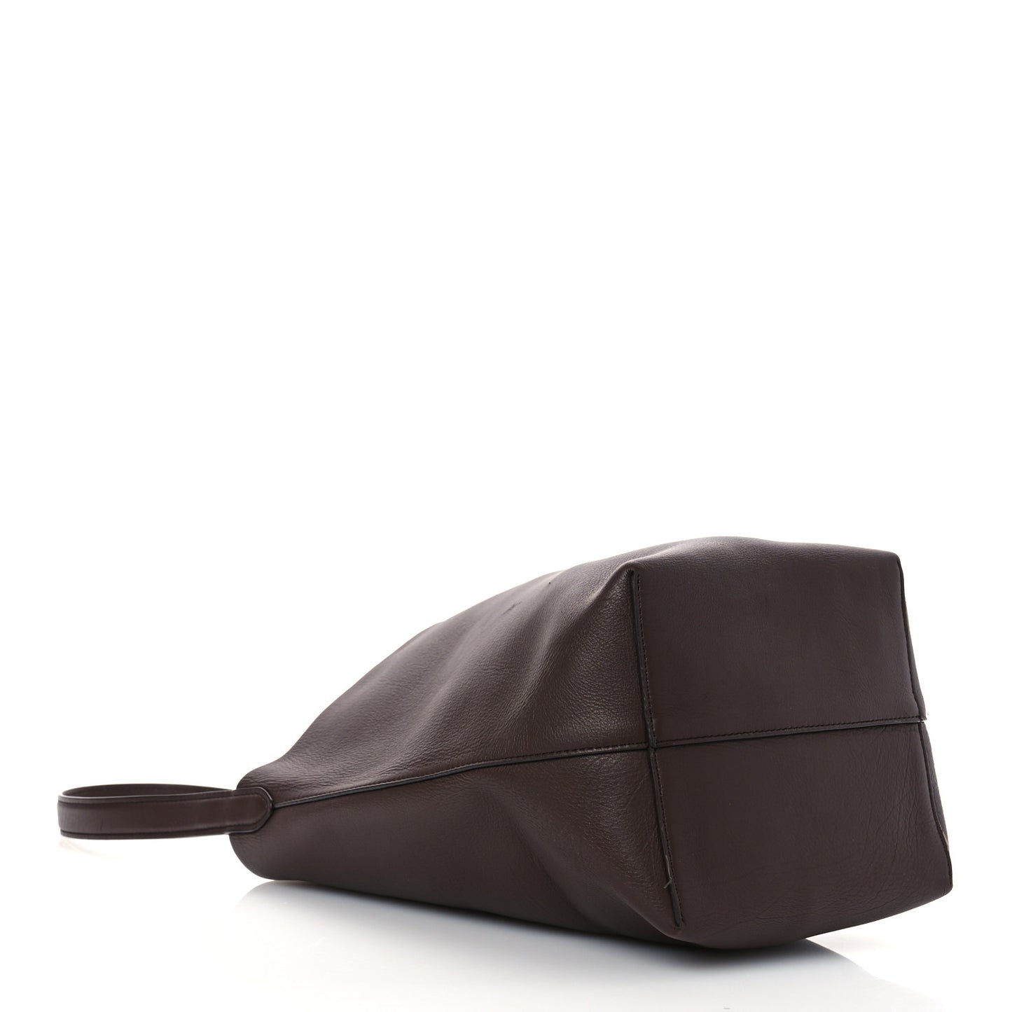 Grained Calfskin Medium N/S Park Tote Acajou