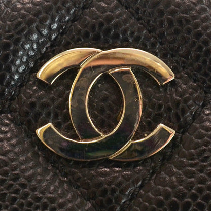 Chanel Caviar Quilted Bowler Black 5 of 10