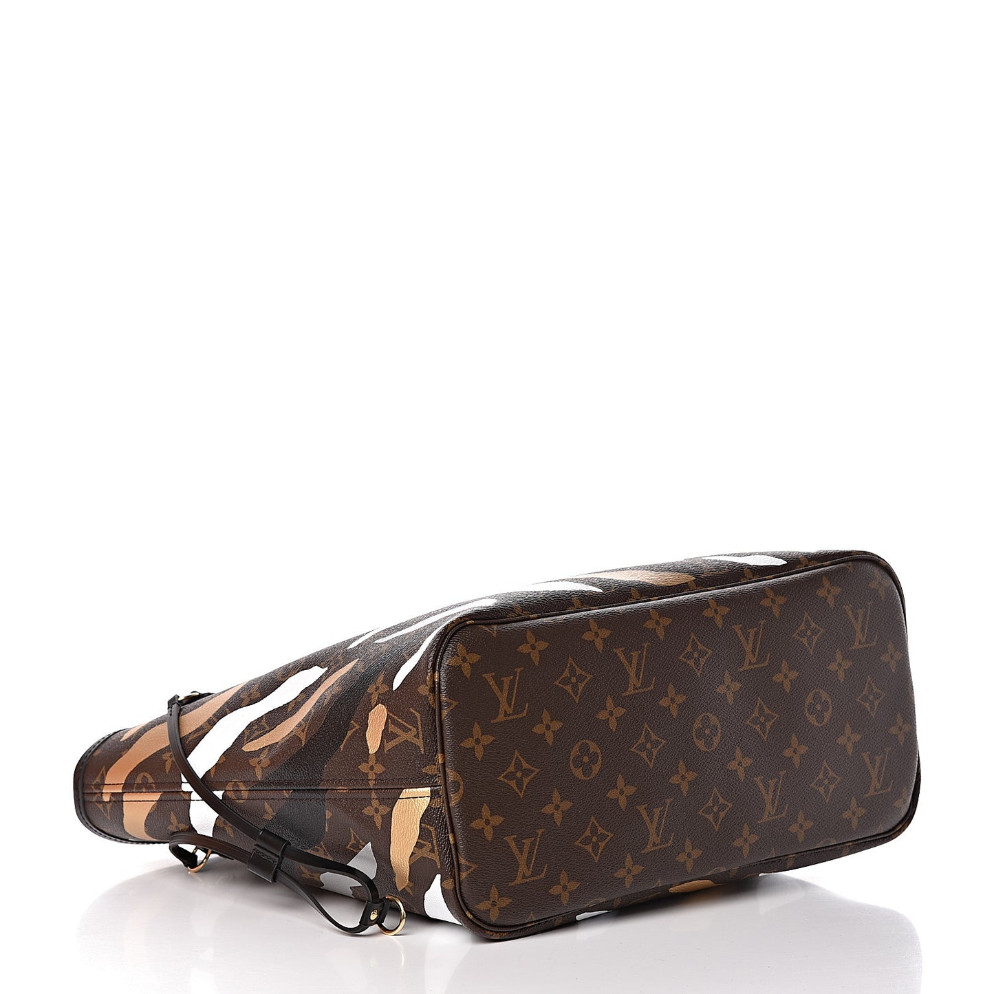 X LOL Monogram Neverfull MM Gold Silver
