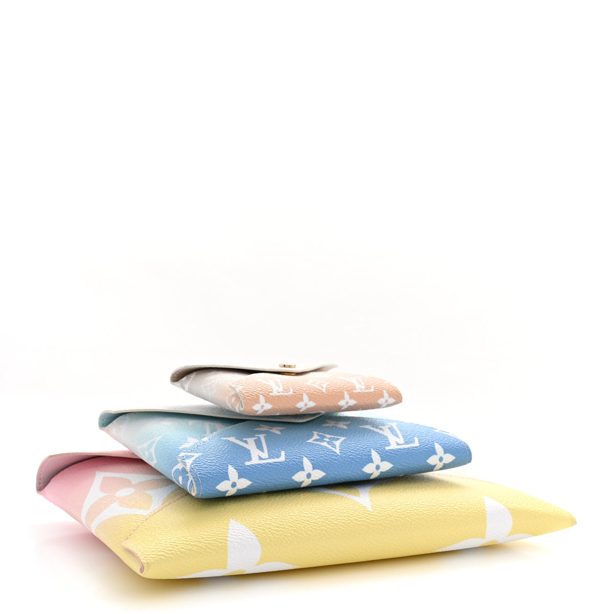 Louis Vuitton Monogram Giant By The Pool Kirigami Pochette Set 4 of 8