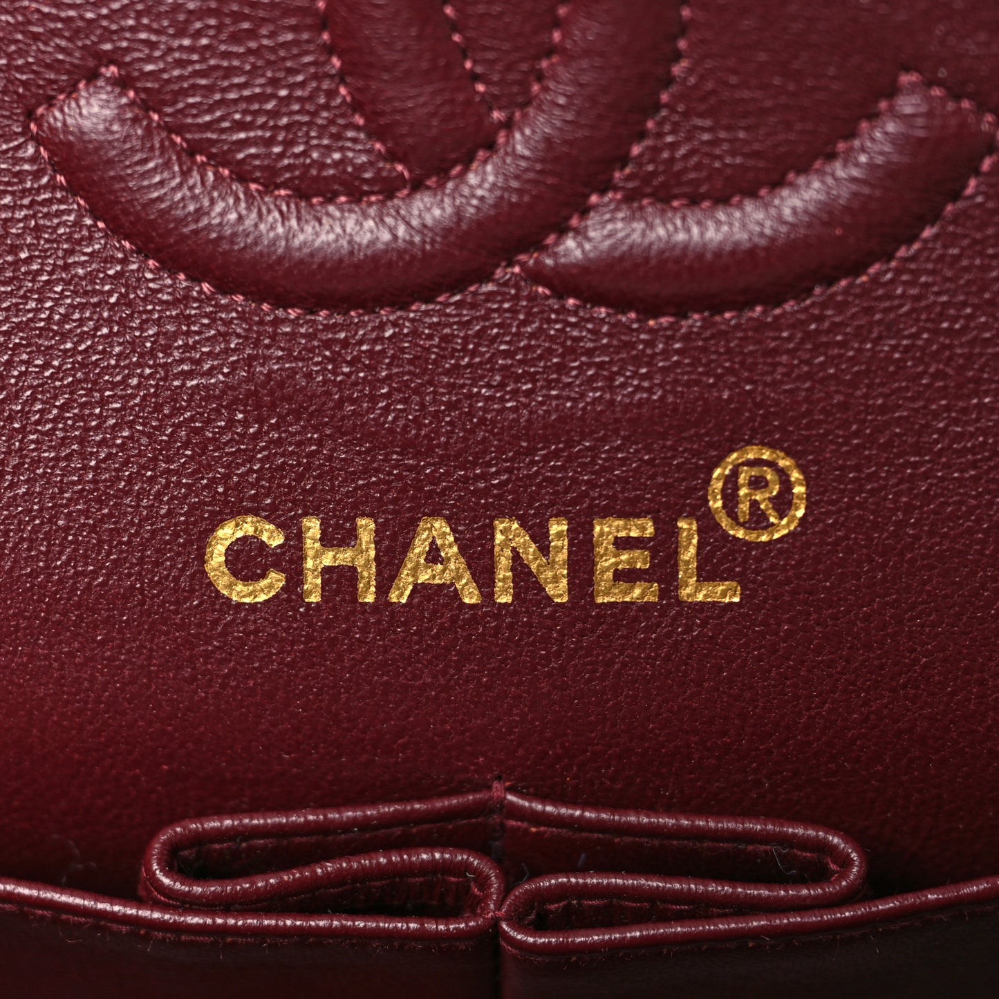 Lambskin Quilted Small Double Flap Black