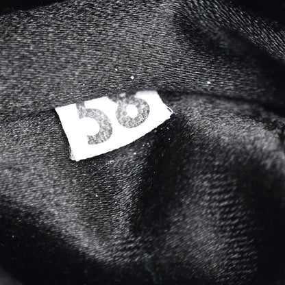 Prada Calfskin Chain Strap Shoulder Bag Black 7 of 12