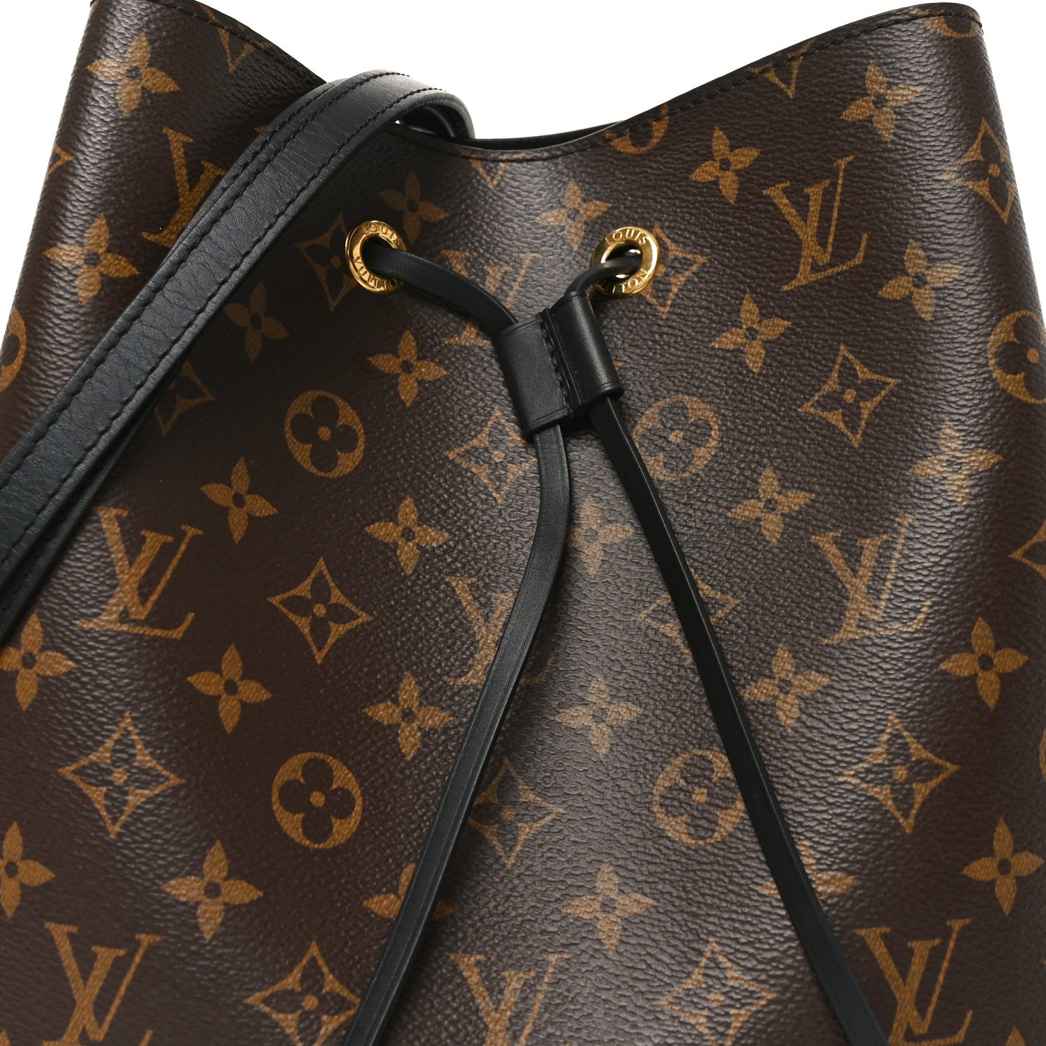 Louis Vuitton Monogram Neonoe MM Black 7 of 9