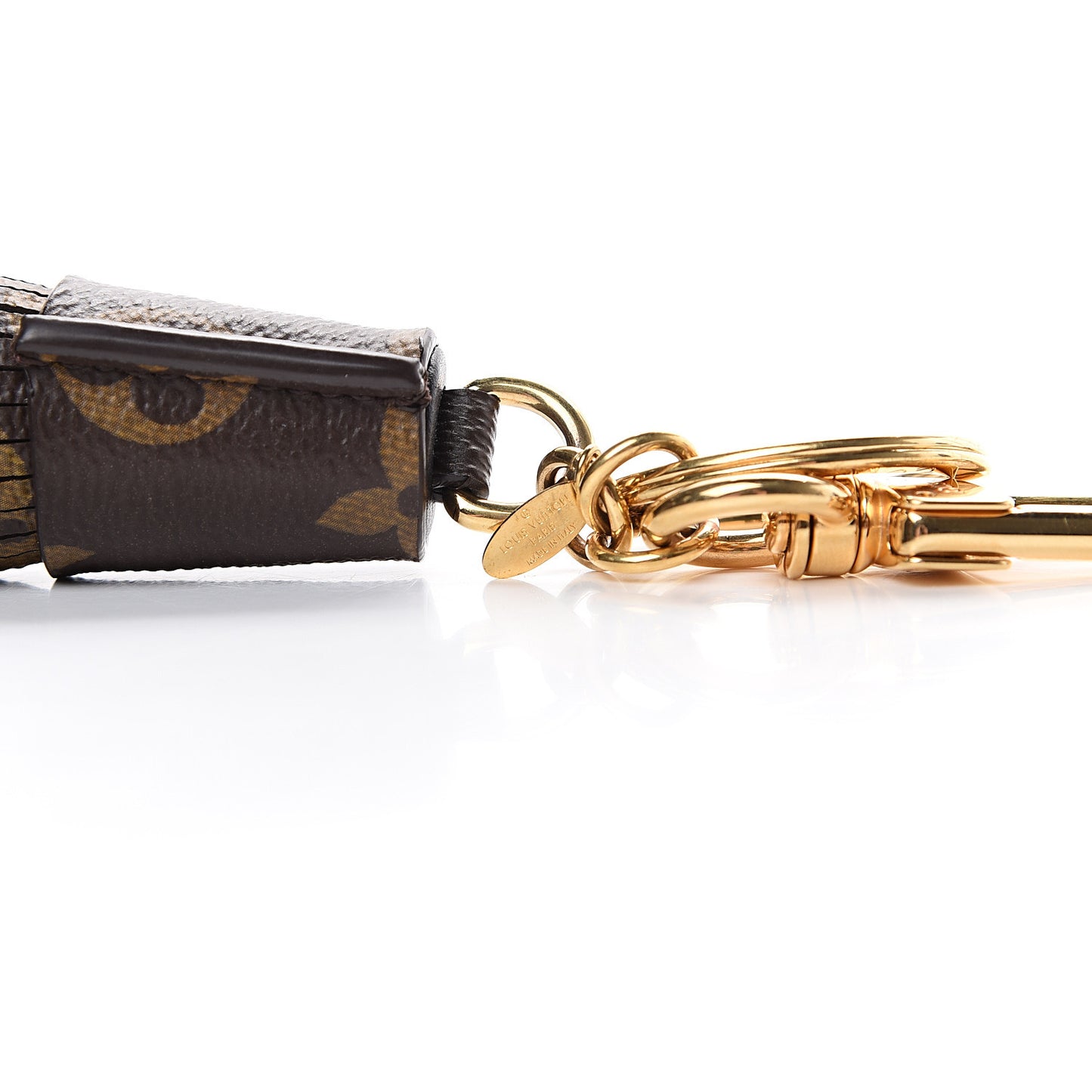 Monogram Tassel Bag Charm