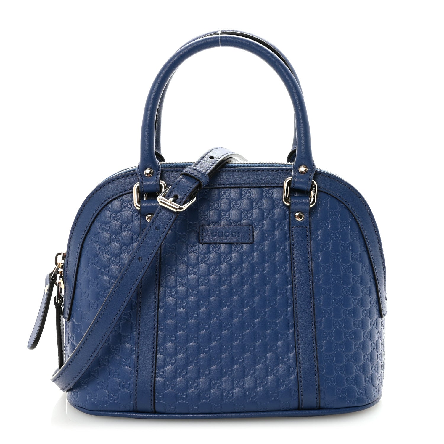 Gucci Soft Microguccissima Mini Dome Bag Blue 1 of 10