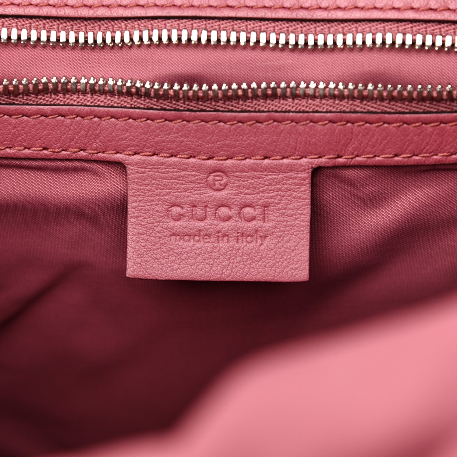 Gucci GG Supreme Monogram Blooms Medium Single Buckle Backpack Beige Multicolor Dry Rose 9 of 12