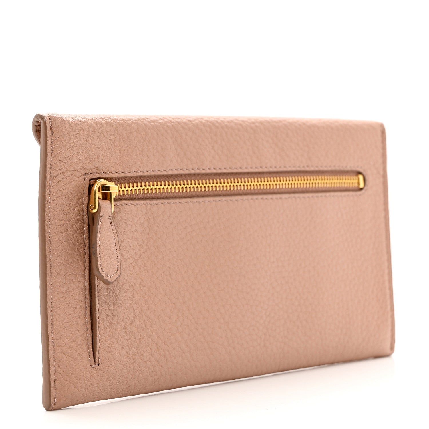 Prada Vitello Daino Envelope Wallet Cammeo 3 of 6
