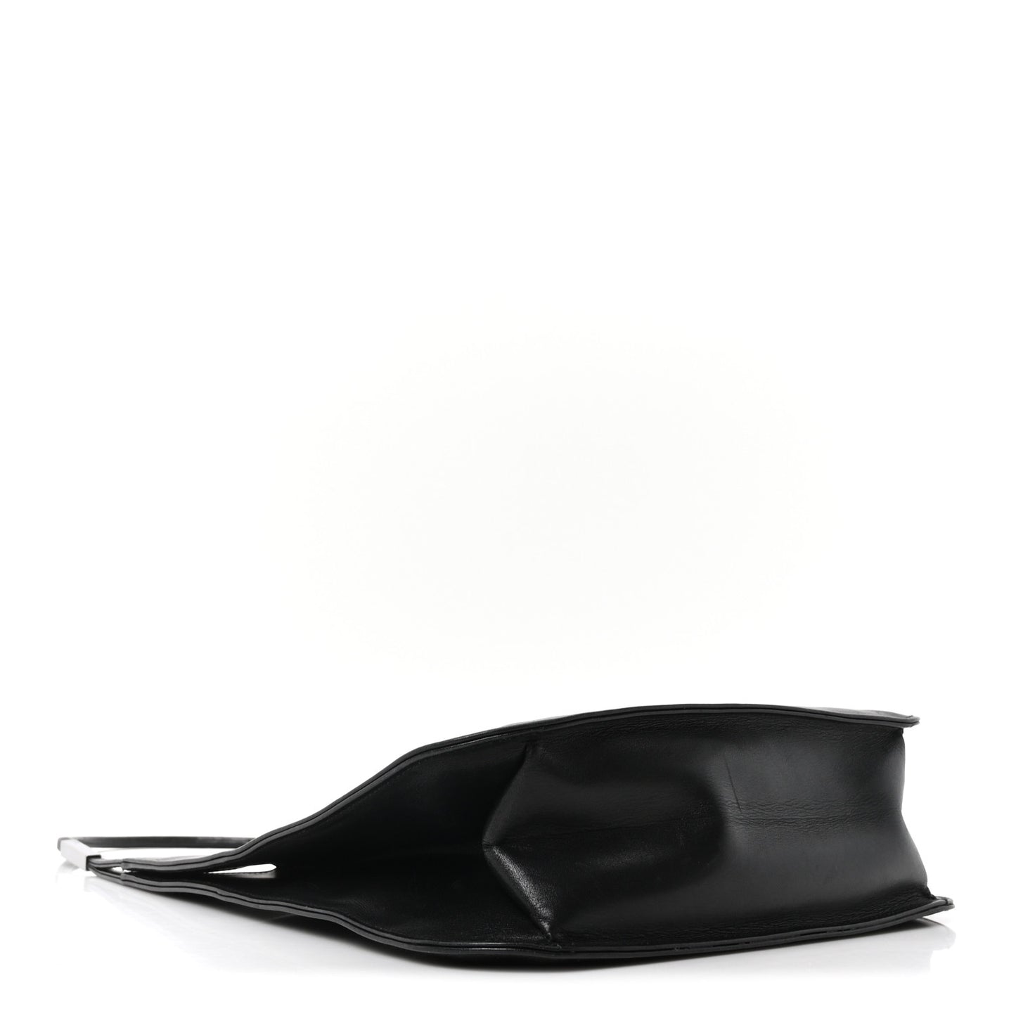 Calfskin Hobo Bag Black