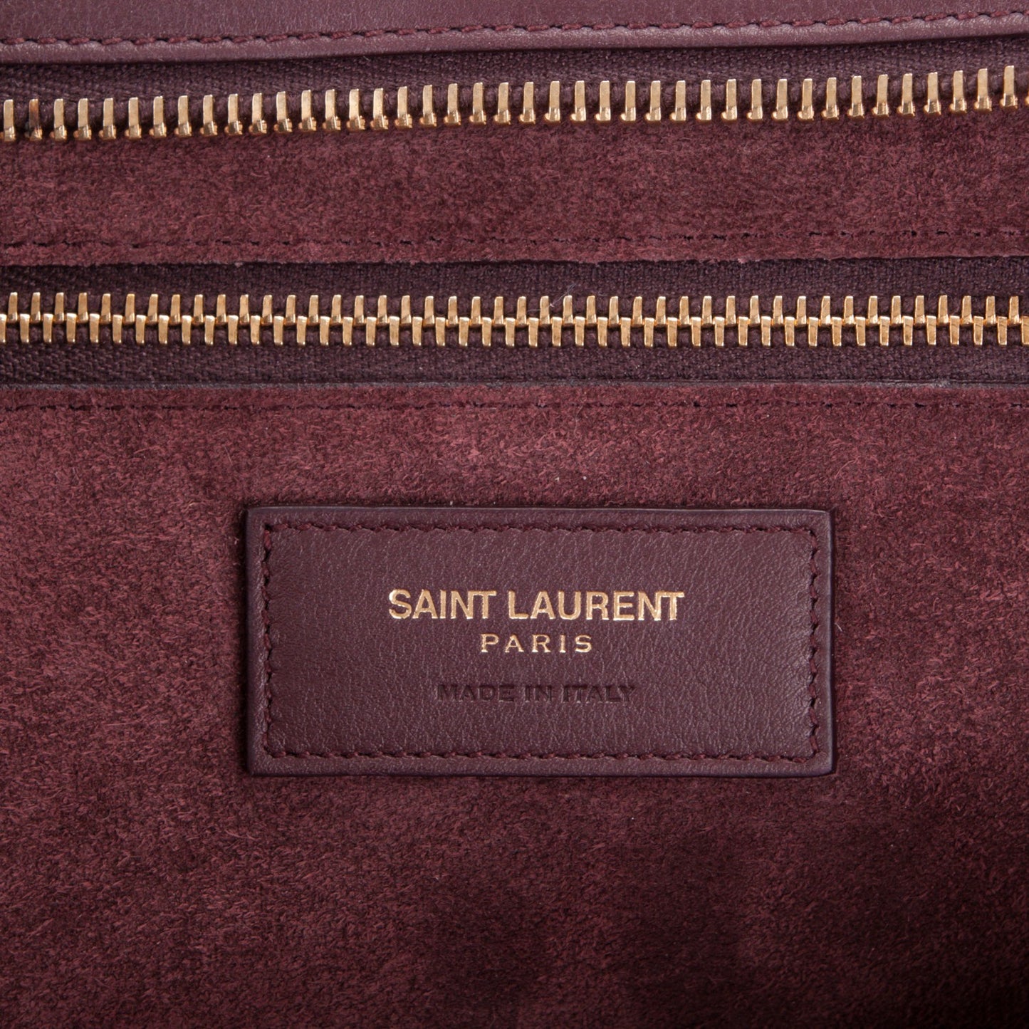 Calfskin Medium Rive Gauche Cabas Bordeaux