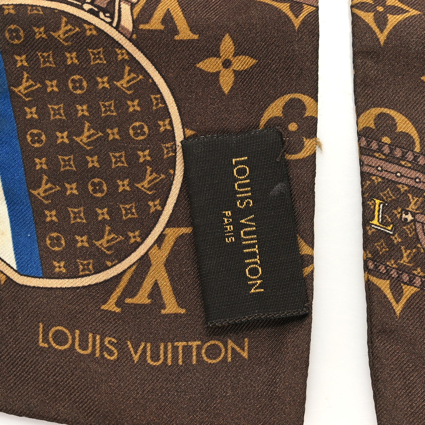 Silk Monogram Trunks Bandeau