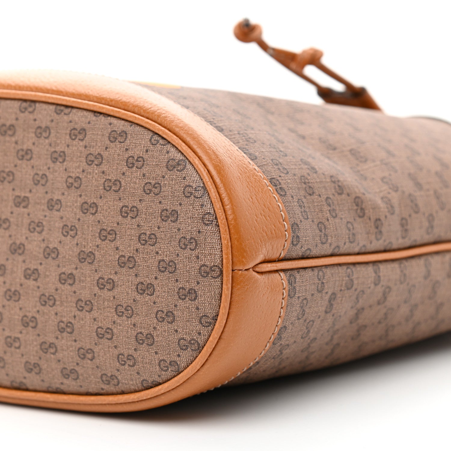 Gucci X DISNEY Mini Vintage GG Supreme Monogram Bucket Bag Beige Vintage Sun Oil 8 of 8