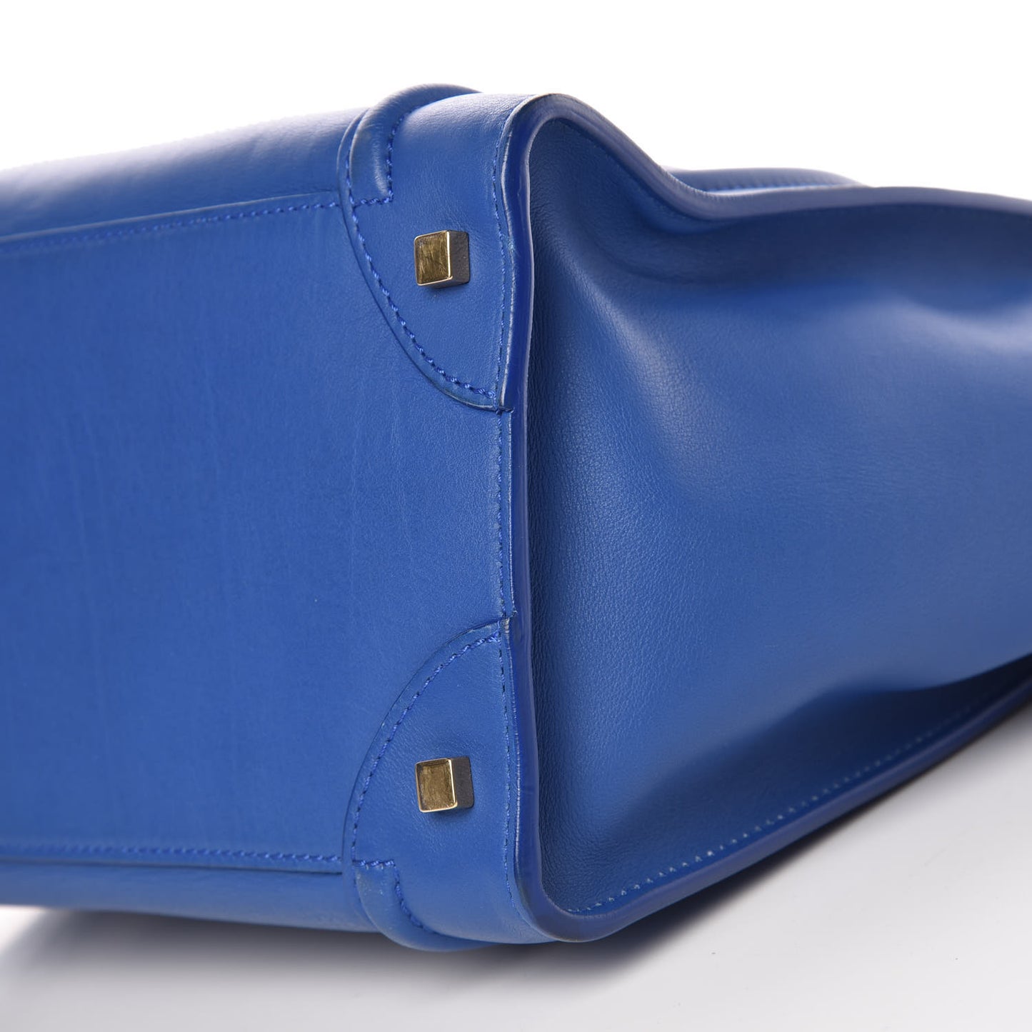Smooth Calfskin Mini Luggage Royal Blue