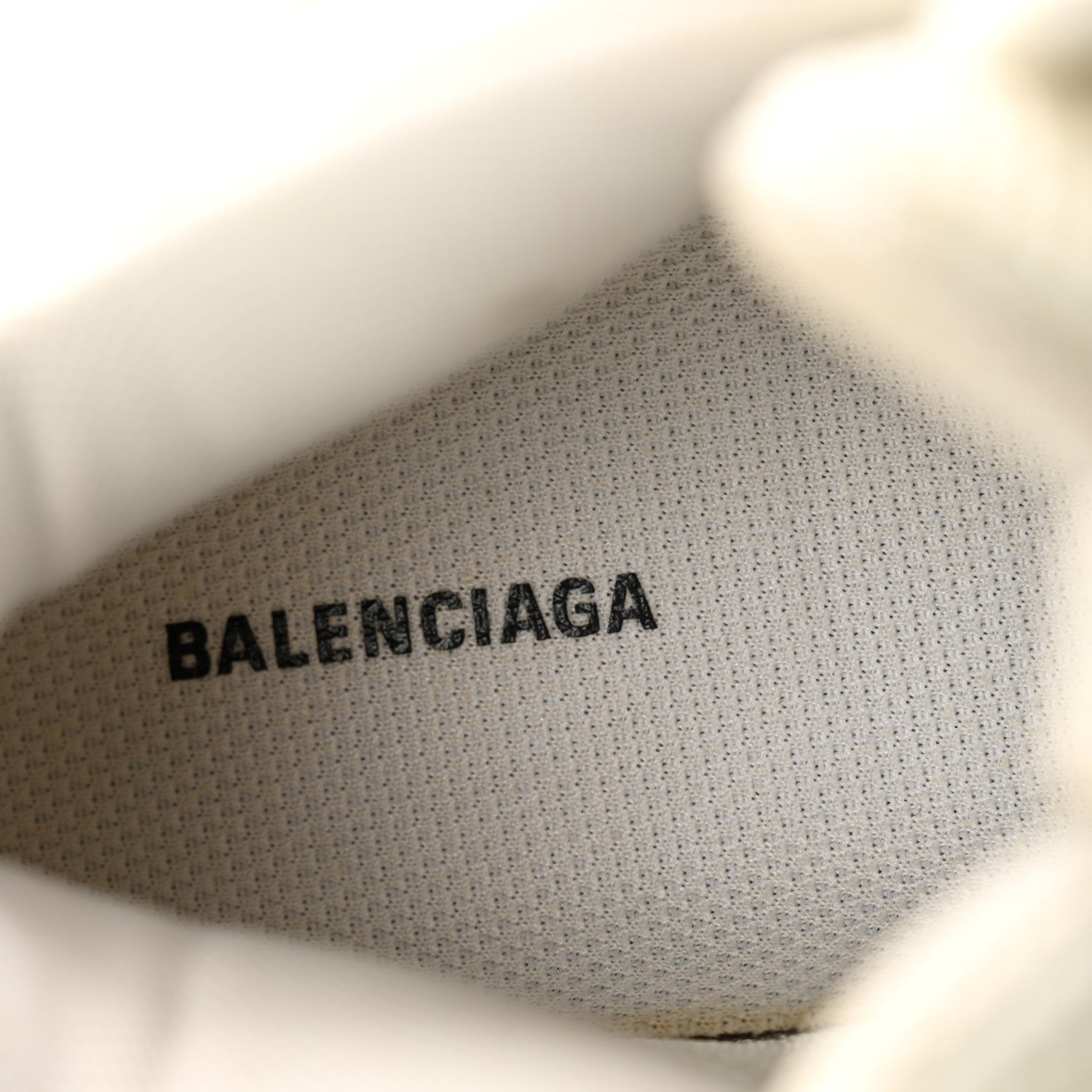 Balenciaga Fabric Mesh Clear Sole Womens Triple S Sneakers 38 Light Blue Grey Lilac White 6 of 10