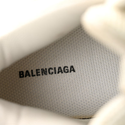 Balenciaga Fabric Mesh Clear Sole Womens Triple S Sneakers 38 Light Blue Grey Lilac White 6 of 10