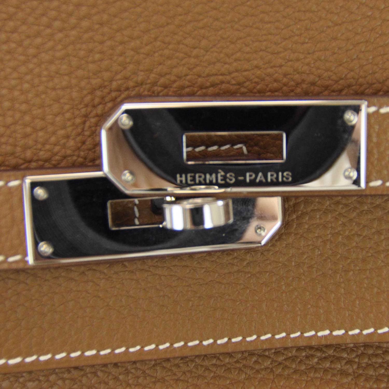 Hermes Togo Birkin 40 Gold 5 of 9