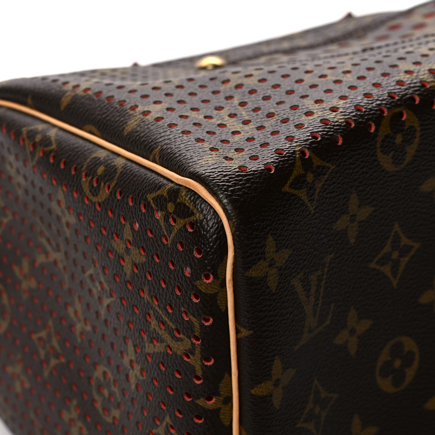 Monogram Perforated Speedy 30 Orange