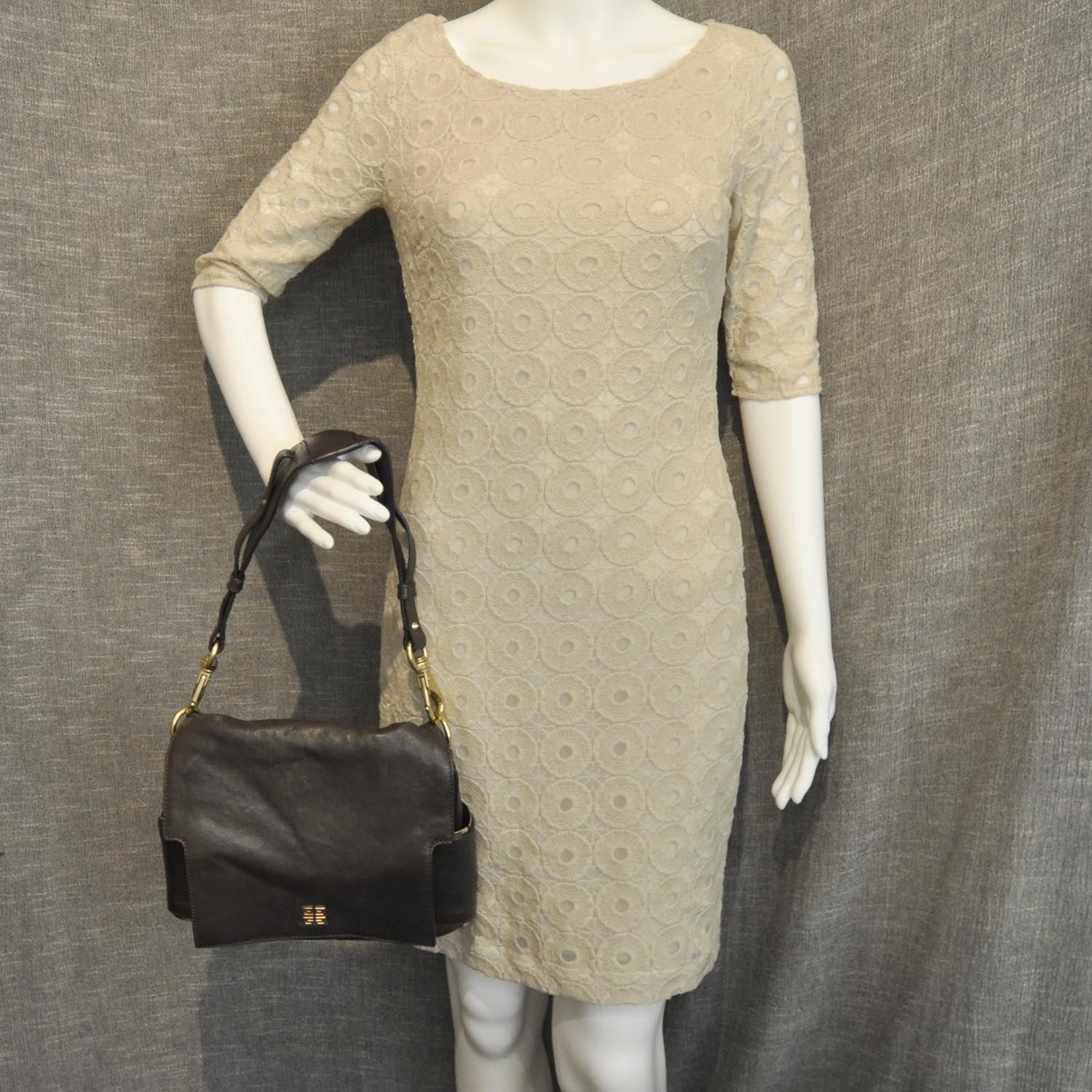 Givenchy Leather Melancholia Shoulder Bag Brown 2 of 9