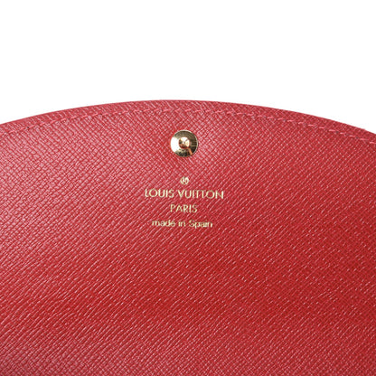 Louis Vuitton Damier Ebene Caissa Wallet Cherry 6 of 8