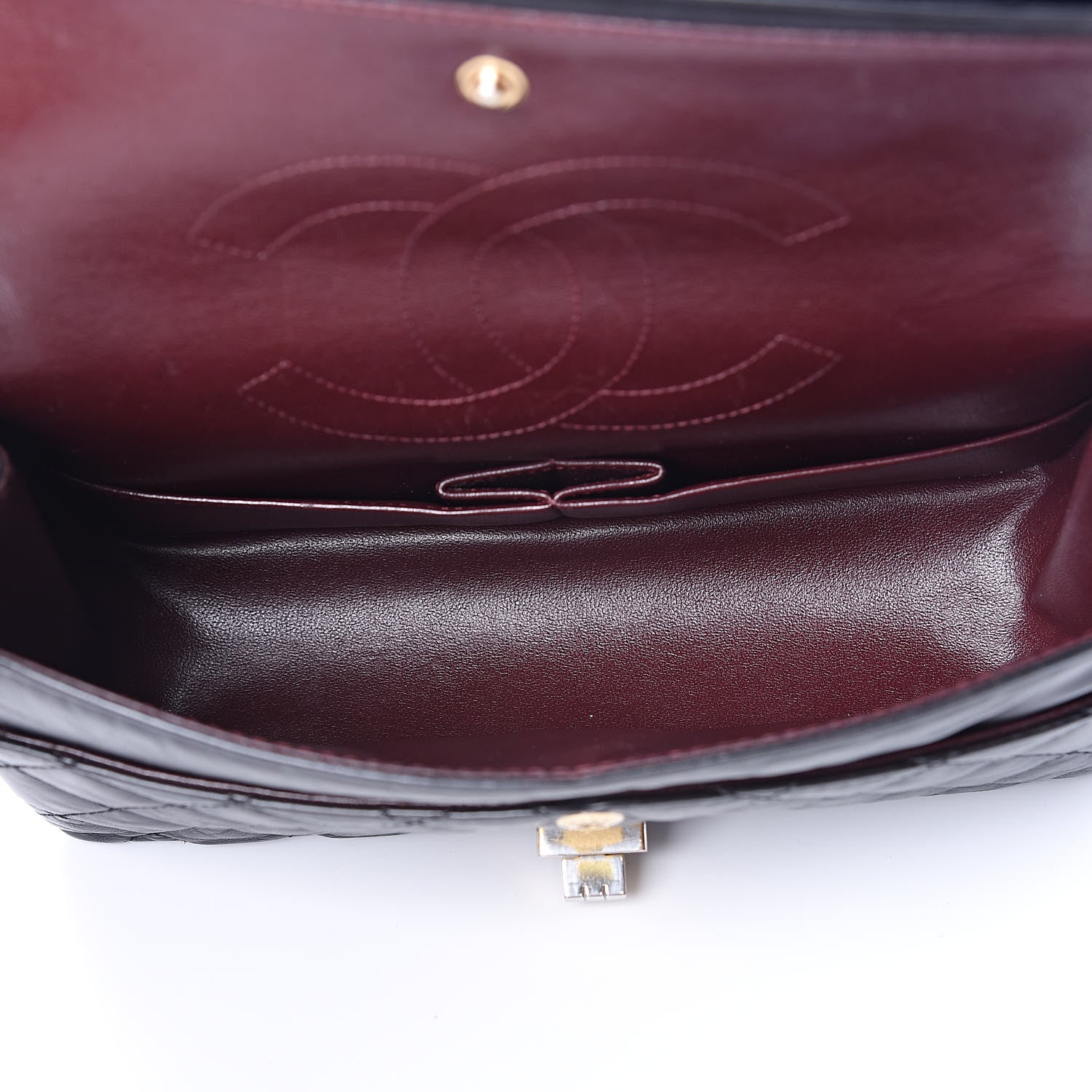 Chanel Aged Calfskin Quilted 2.55 Reissue 225 Flap Black 5 of 10