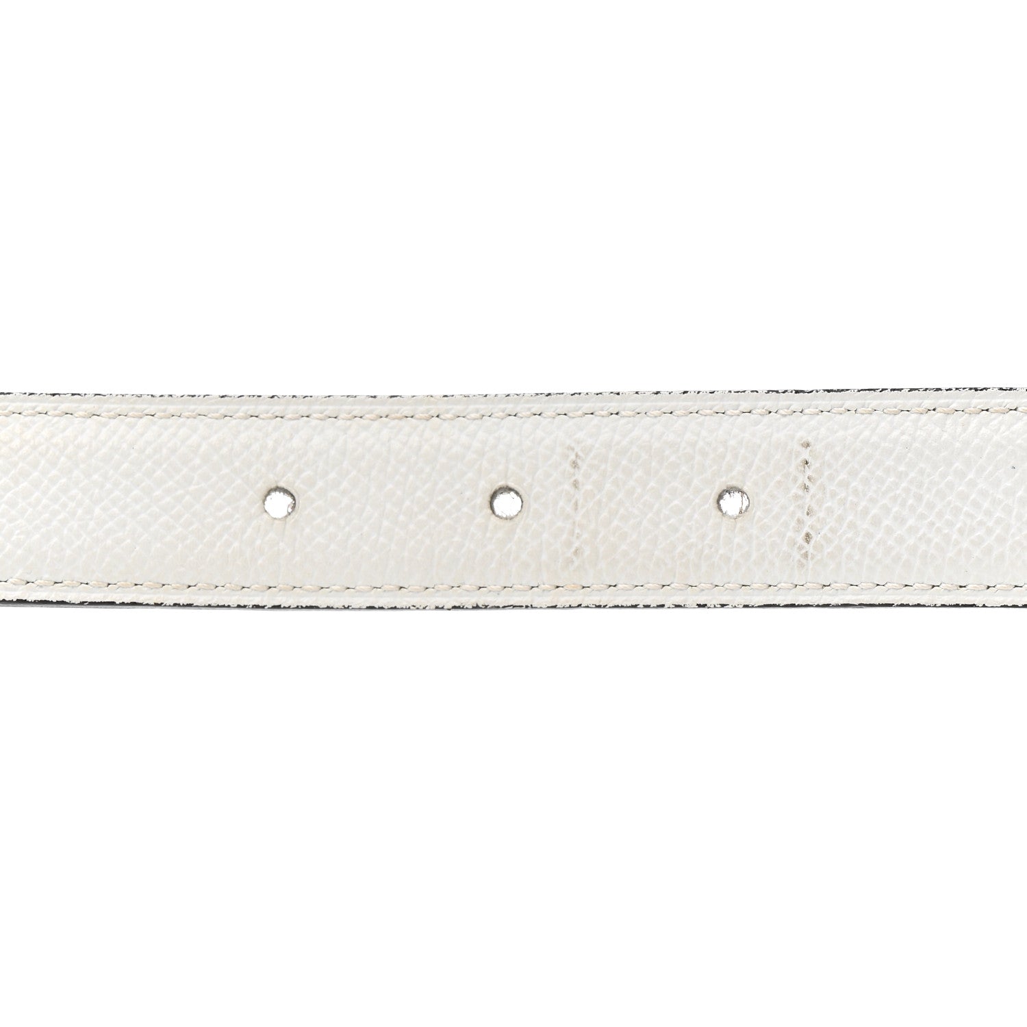Hermes Swift Epsom 24mm Gamma Belt 90 36 White Etoupe 4 of 9