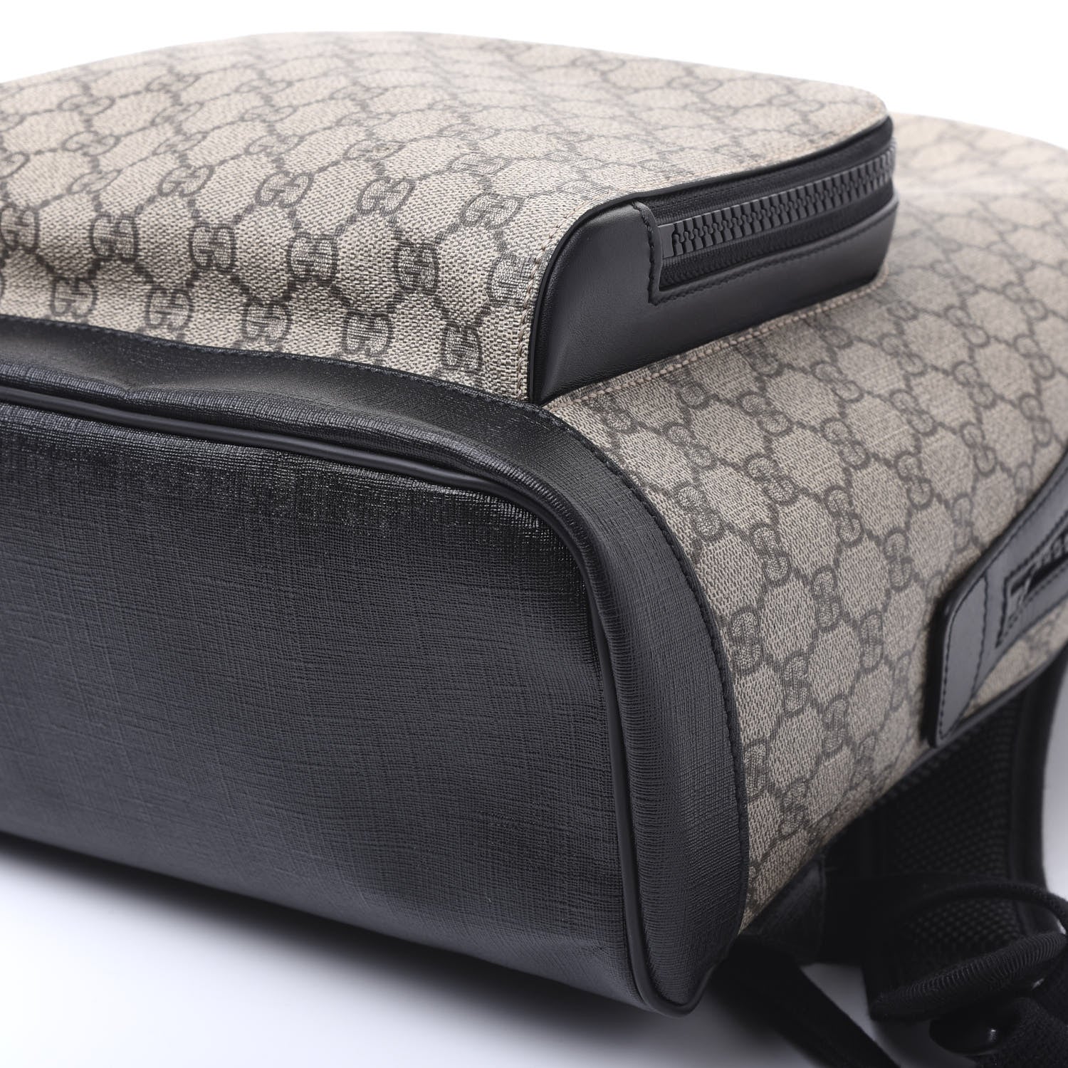 Gucci GG Supreme Monogram Medium Backpack Black 8 of 9