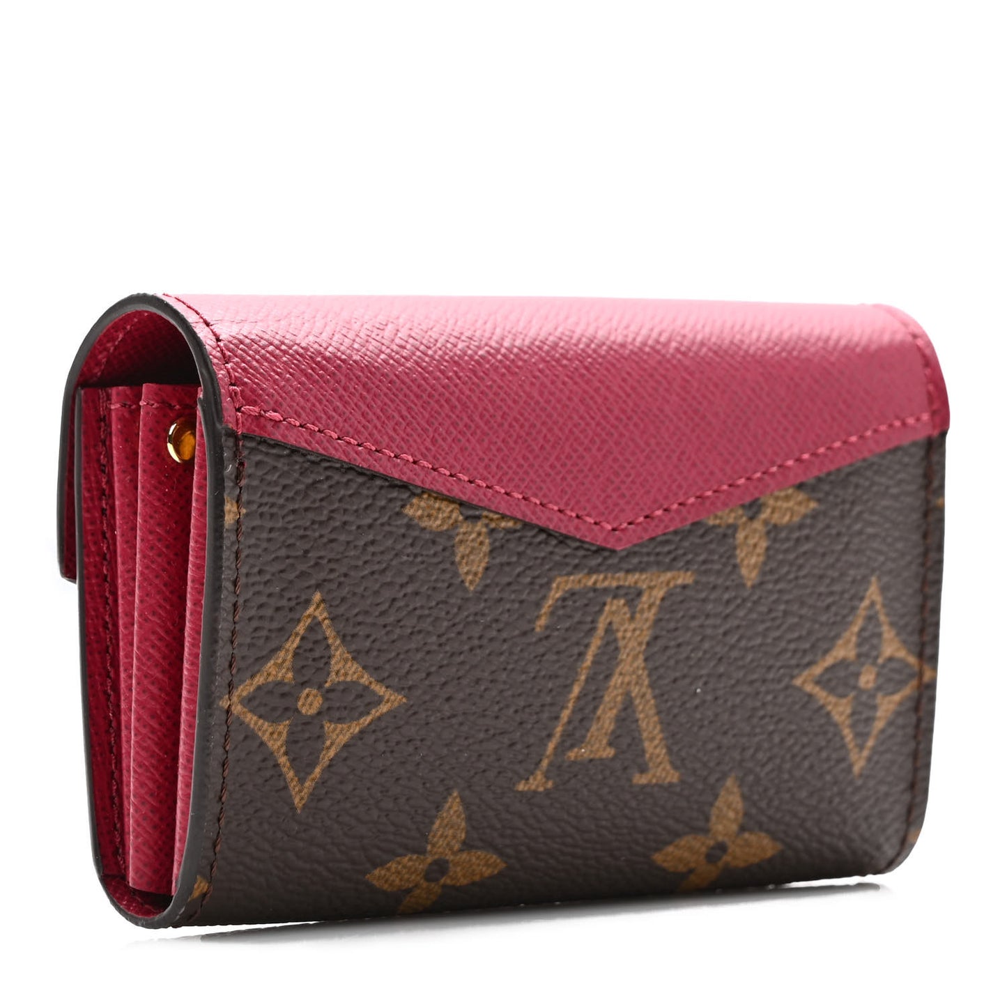 Monogram Sarah Multicartes Fuchsia