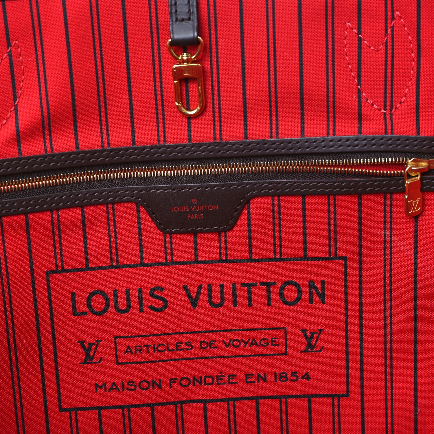 Louis Vuitton Damier Ebene Neo Neverfull GM 7 of 11
