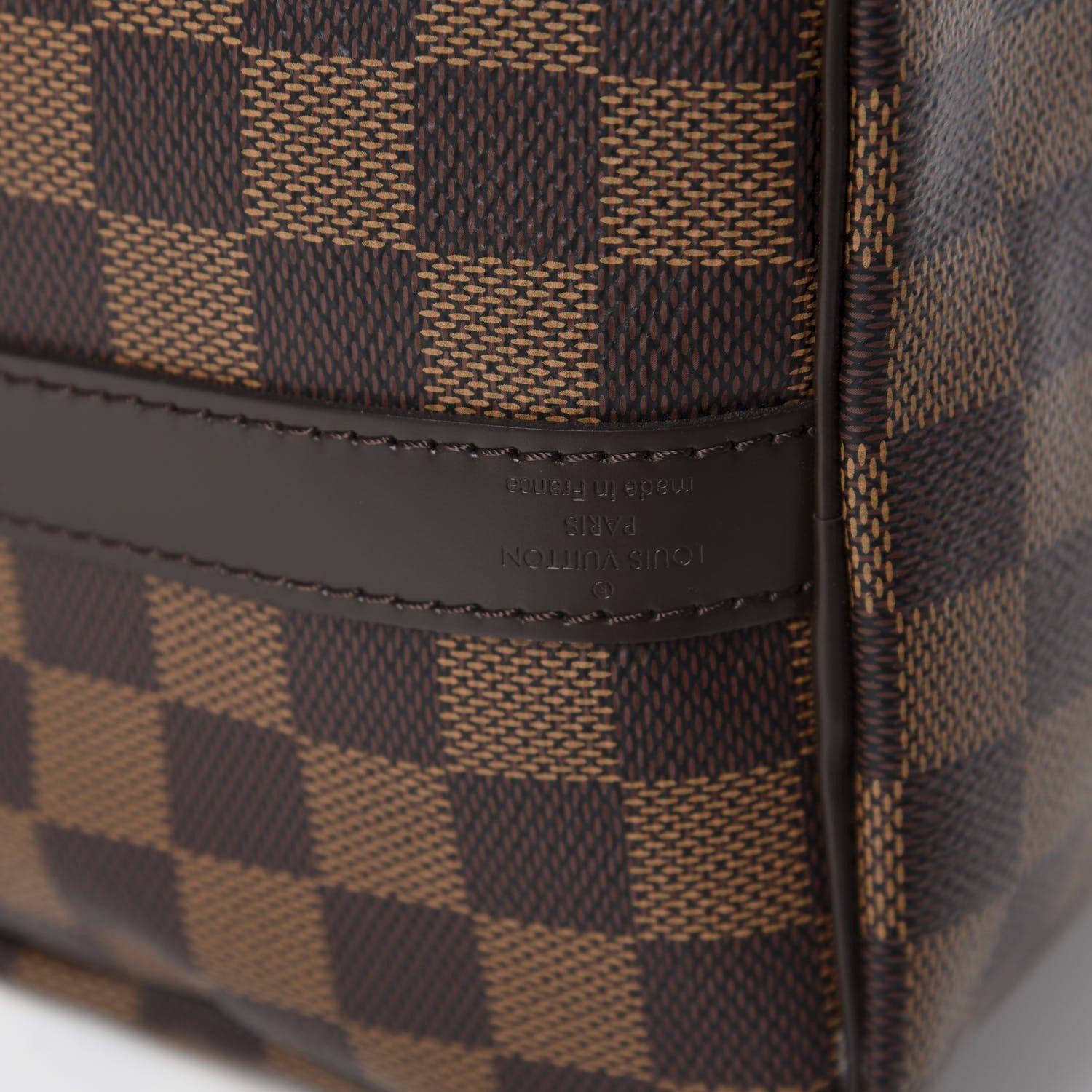 Louis Vuitton Damier Ebene Speedy Bandouliere 25 10 of 11
