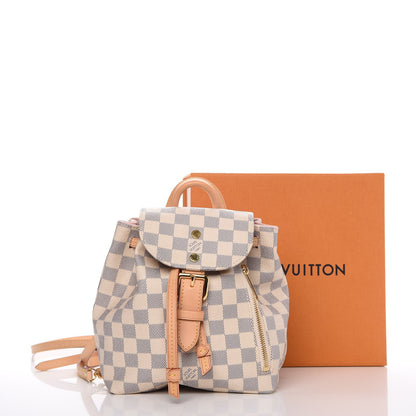 Louis Vuitton Damier Azur Sperone BB Backpack 10 of 10