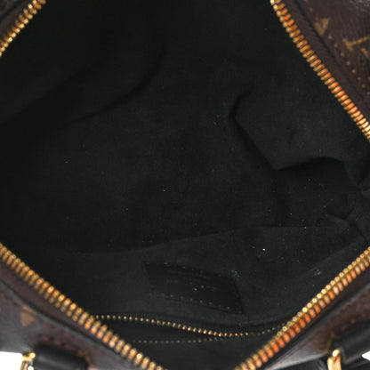 Louis Vuitton Monogram Petite Malle Souple Black 5 of 9